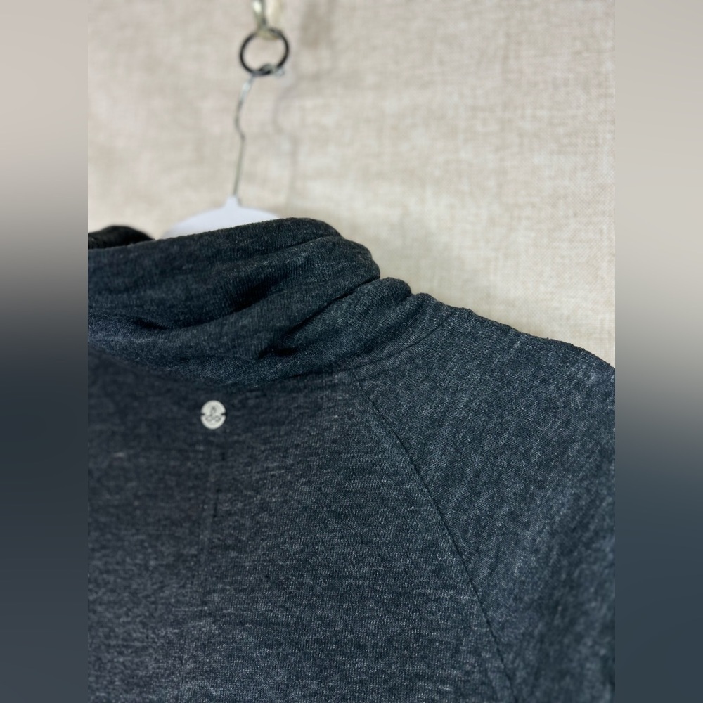 Prana merino blend sweatshirt dress charcoal grey size xs - Picture 12 of 15